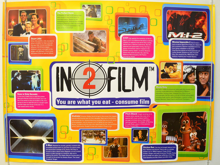 In 2 Film <p><i> (Cinema Advertising Poster for releases in the year 2000) </i></p>