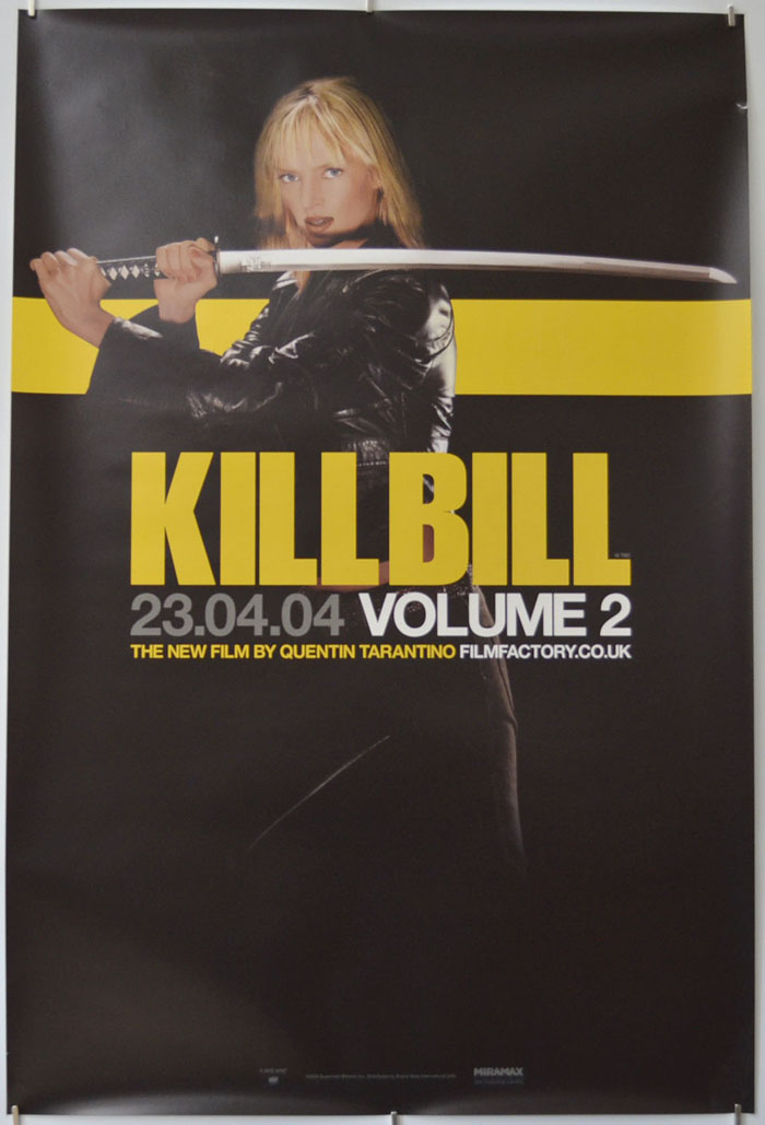 Kill Bill Vol. 2 <p><i> (Teaser / Advance Double Crown Poster) </i></p>