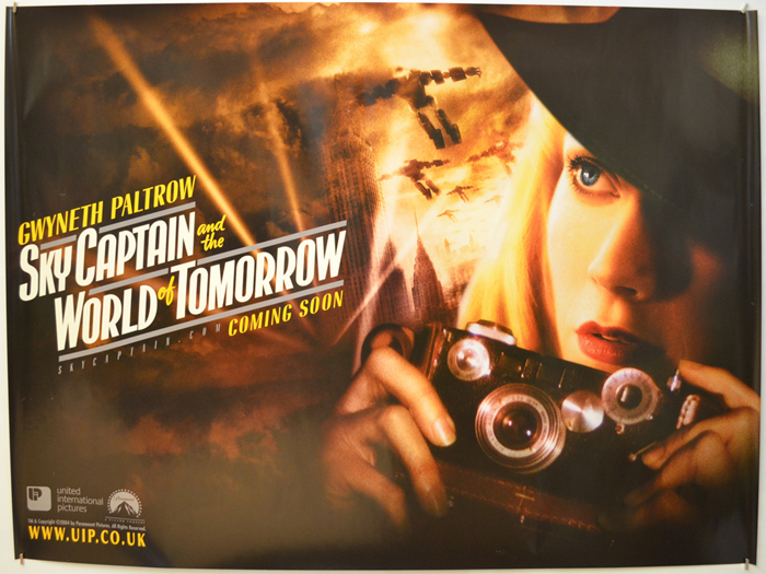 Sky Captain And The World Of Tomorrow <p><i> (Gwyneth Paltrow Teaser  Version) </i></p> - Original Movie Poster
