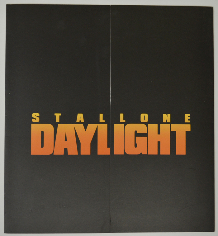 Daylight <p><i> Original Cinema Exhibitor's Press Synopsis / Credits Booklet </i></p>