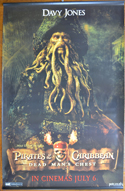 PIRATES OF THE CARIBBEAN - DEAD MAN’S CHEST Cinema BANNER –  Davy Jones Banner