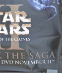 STAR WARS : EPISODE II - ATTACK OF THE CLONES Cinema Bus Stop Movie Poster Bottom Right 