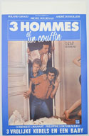 Three Men and a Cradle <p><i> (Original Belgian Movie Poster) </i></p>