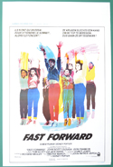 Fast Forward <p><i> (Original Belgian Movie Poster) </i></p>