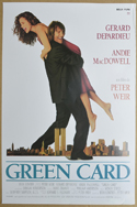 Green Card <p><i> (Original Belgian Movie Poster) </i></p>