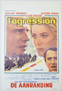 L'agression <p><i> (Original Belgian Movie Poster) </i></p>