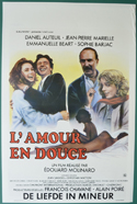 L'amour en douce <p><i> (Original Belgian Movie Poster) </i></p>