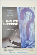 L'invité surprise <p><i> (Original Belgian Movie Poster) </i></p>