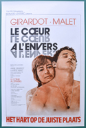 Le coeur à l'envers <p><i> (Original Belgian Movie Poster) </i></p>