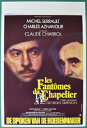 Les Fantomes Du Chapelier <p><i> (Original Belgian Movie Poster) </i></p>