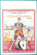 Les Fetes Galantes <p><i> (Original Belgian Movie Poster) </i></p>