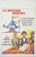 Les Nouveaux Monstres <p><i> (Original Belgian Movie Poster) </i></p>