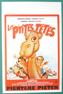 Les p'tites têtes <p><i> (Original Belgian Movie Poster) </i></p>