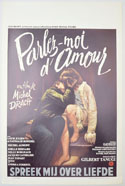 Parlez-Moi D'amour <p><i> (Original Belgian Movie Poster) </i></p>