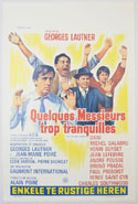 Quelques Messieurs Trop Tranquilles <p><i> (Original Belgian Movie Poster) </i></p>