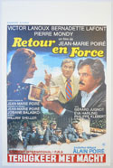 Retour En Force <p><i> (Original Belgian Movie Poster) </i></p>