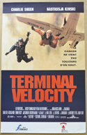 Terminal Velocity <p><i> (Original Belgian Movie Poster) </i></p>