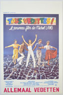Tous Vedettes! <p><i> (Original Belgian Movie Poster) </i></p>