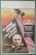 Une Etrange Affaire <p><i> (Original Belgian Movie Poster) </i></p>