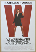 V.I. Warshawski <p><i> (Original Belgian Movie Poster) </i></p>