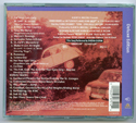 007 : FOR YOUR EYES ONLY Original CD Soundtrack (back)