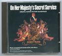 007 : On Her Majesty’s Secret Service <p><i> Original CD Soundtrack </i></p>
