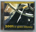 2001 : A SPACE ODYSSEY Original CD Soundtrack (front)