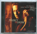 A PERFECT MURDER Original CD Soundtrack (front)