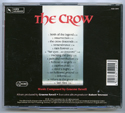 THE CROW Original CD Soundtrack (back)