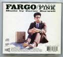 FARGO Original CD Soundtrack (back)