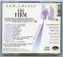 THE FIRM Original CD Soundtrack (back)