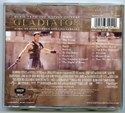 GLADIATOR Original CD Soundtrack (back)