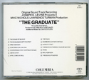 THE GRADUATE Original CD Soundtrack (back)