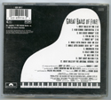 GREAT BALLS OF FIRE Original CD Soundtrack (back)