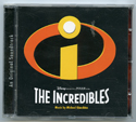 THE INCREDIBLES Original CD Soundtrack (front)