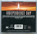 INDEPENDENCE DAY Original CD Soundtrack (back)
