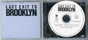 LAST EXIT TO BROOKLYN Original CD Soundtrack (Inside)