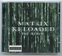 THE MATRIX RELOADED Original CD Soundtrack (front)