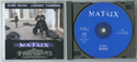 THE MATRIX - THE SCORE Original CD Soundtrack (Inside)
