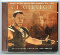 MORE MUSIC FROM GLADIATOR Original CD Soundtrack (front)