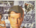 007 : TOMORROW NEVER DIES (Top Right) Cinema Quad Movie Poster
