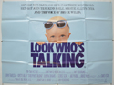 LOOK WHO’S TALKING Cinema Quad Movie Poster