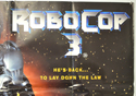 ROBOCOP 3 (Top Right) Cinema Quad Movie Poster
