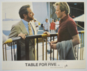TABLE FOR FIVE (Card 4) Cinema Set of Colour FOH Stills / Lobby Cards