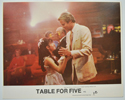 TABLE FOR FIVE (Card 5) Cinema Set of Colour FOH Stills / Lobby Cards