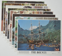 THE BOUNTY (Full View) Cinema Set of Colour FOH Stills / Lobby Cards 