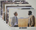 Cry Freedom <p><a> Set of 8 Original Colour Front Of House Stills / Lobby Cards  </i></p>