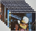 HOWARD THE DUCK (Full View) Cinema Set of Colour FOH Stills / Lobby Cards 