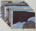 SKY RIDERS (Full View) Cinema Set of Colour FOH Stills / Lobby Cards 