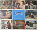 SUPERMAN III Cinema Set of Colour FOH Stills / Lobby Cards 